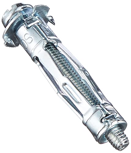 Molly M14150BC-XJ Chevilles métalliques à expansion avec Vis M4 Ø 4 x 33 mm, Gris, Set de 50 Pièces