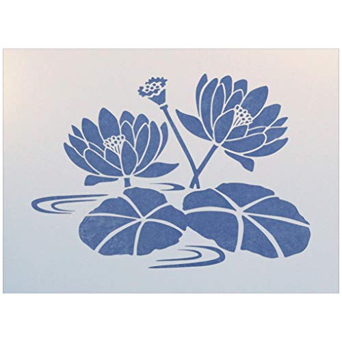 Lotus Stencil - The Artful Stencil