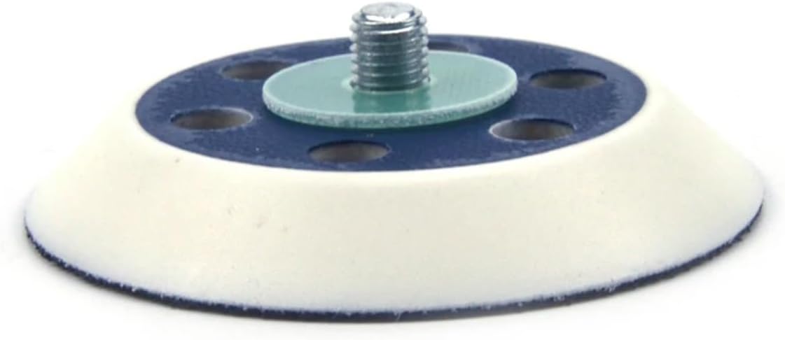 ZVHZQEMMT 3 Inch 75mm Hook Loop Sander Backing Pad M8 Thread Male Polishing Grinding Pad Rotary Sanding Disc Sucker Pad Lucky