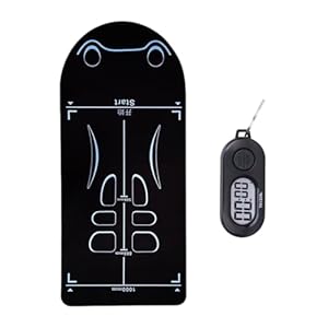 Ninnyi Exercise Equipment Mat for Ab Roller Wheel, Non Slip Fitness Wheel Special Mat for Skipping, Abdominal Yoga Floor Workouts