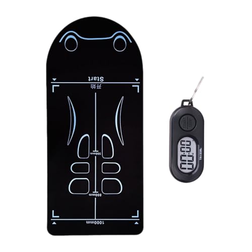 Ninnyi Exercise Equipment Mat for Ab Roller Wheel, Non Slip Fitness Wheel Special Mat for Skipping, Abdominal Yoga Floor Workouts