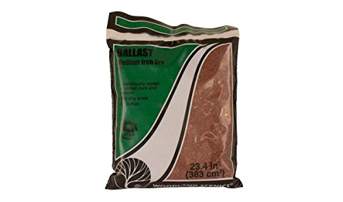 Woodland Scenics WS 84 Coarse Ballast - Bag - Iron Ore