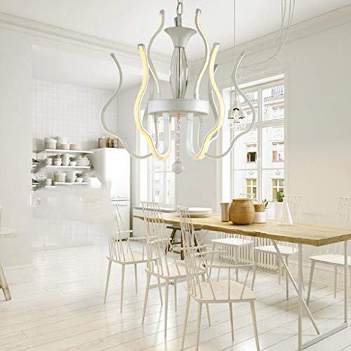 Lampe de mur en fer forgé postmoderne et plafonnier en aluminium d'architecte