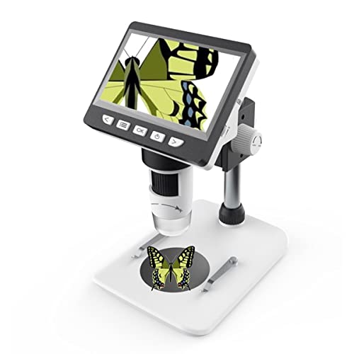 顕微鏡キット 高輝度8の顕微鏡8 leDSと内蔵のリチウム電池 顕微鏡レンズアダプター