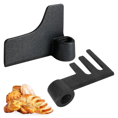 Breadmaker Paddle for Panasonic, 2Pcs Breadmaker Spares for Panasonic, Bread Maker Spares for Panasonic, Teflon Coated Bread Paddle for Panasonic SD256 SD257 SD2511 SD2510 SD2500 SD2501