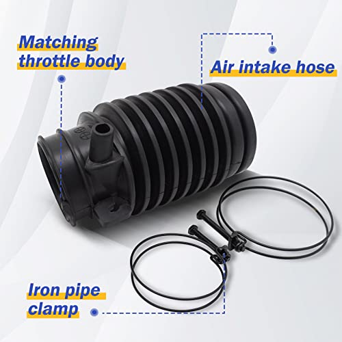 Air Cleaner Intake Hose Tube With Clamps For 2004-2006 Acura Tl V6 3.2L/2003-2007 Honda Accord V6 3.0L 17228-Rca-A00 696-001 #TOP5