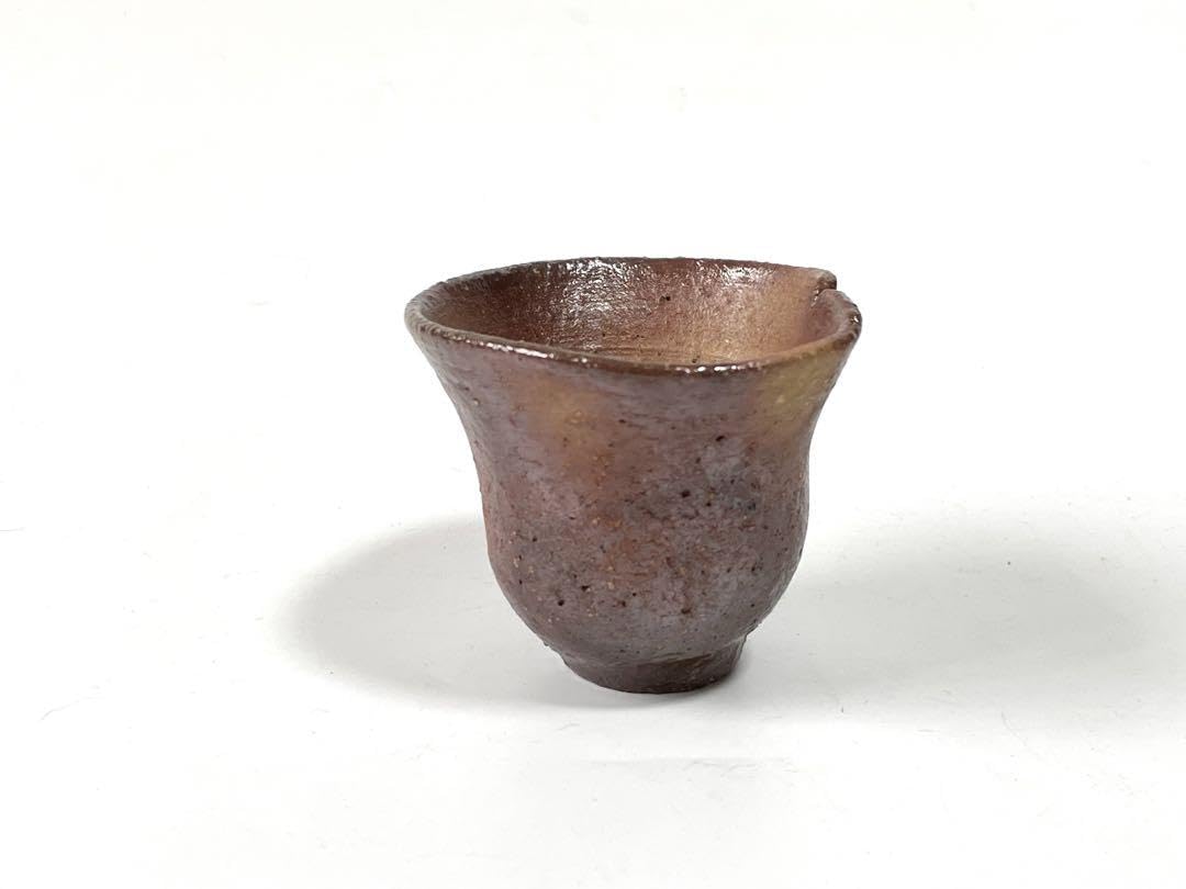 末田　恵［師：安倍安人] 伊部徳利 末田 恵［師：安倍安人] 伊部徳利 安倍安人 備前緋襷徳利 W8.7 × H12.4