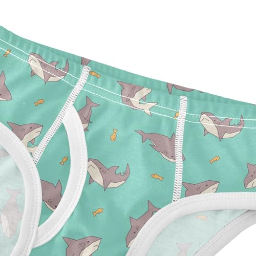 Cotton Little Boys Briefs Soft Sharks Toddler Underwear4