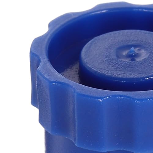 Tapas de punta para agujas dispensadoras FRCOLOR, 150 piezas de plástico azul 3
