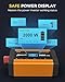 Ampeak 2000W Power Inverter 6.2A Dual USB Ports 3AC Outlets Stable Voltage Output Inverter DC 12V to AC 120V 17 Protections for Truck, Hurricane, Rv