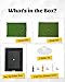 FODESAN Golf Hitting Mat – Golf Gifts Dual Turf Swing Trainer Practice Mat with Replaceable Surfaces & Tees – Indoor/Outdoor, Golf Net & Simulator-Compatible Training Mat for Winter Practice