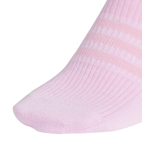 adidas Kids Girls 6 Pack Superlite 3.0 No Show Athletic Socks Socks - Blue, Pink, White4