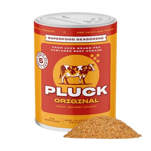 Pluck Original Organ Meat Blend Seasoning | From Grass-Fed & Grass-Finished Pastured Beef Organs...