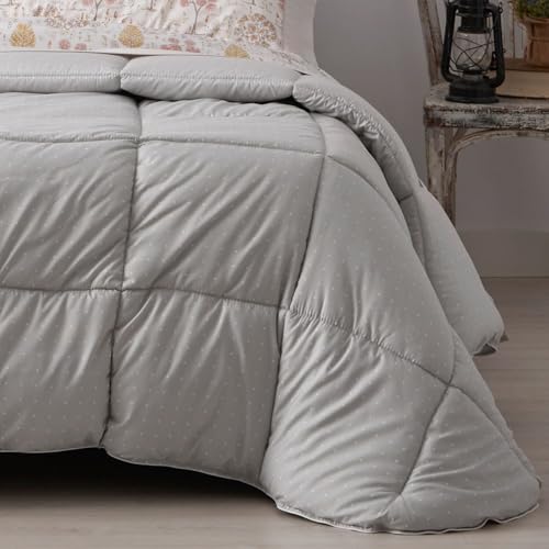 Edredón Comforter Burrito Blanco Cama 180 para Dormitorios Cálidos 3