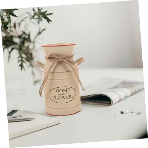 Lechera antigua resistente de fácil limpieza para centros de mesa 5