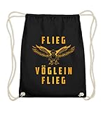 hochwertige Baumwolle, robuste Zugbänder, Volumen ca. 12l, 100% Baumwolle, Universal-Größe