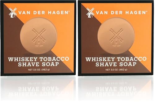 Image of Whiskey Tobacco Shave Soap (Pack of 2)