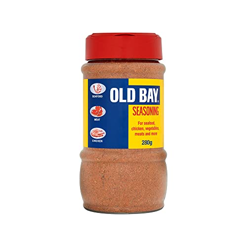 McCormick Old Bay Seasoning, Blend of Zesty Savoury Herbs & Spices, Perfect for Meat, Poultry & Seafood, 280g Jar