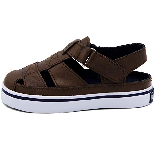 Nautica Boy's Mikkel Slip-On, Brown, 9 M Us Toddler #TOP2