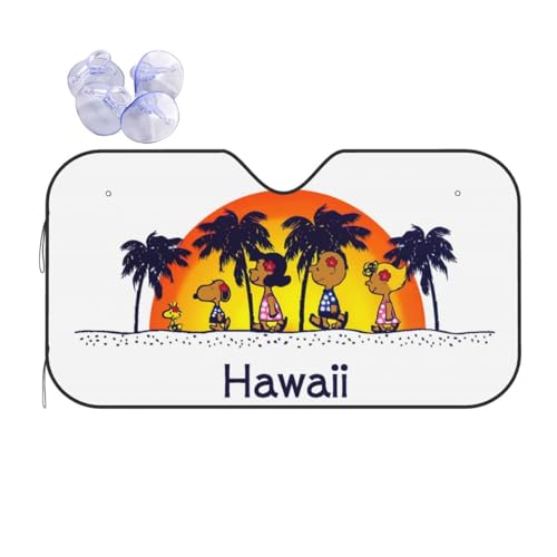 スヌーピー 自動車サンシェード日焼け対策 断熱遮光 Uv カット折りたたみ 四季対応高温隔離車用品 対応s