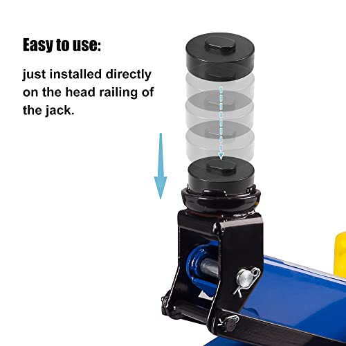 Image of X AUTOHAUX Rubber Jack Pads for Porsche 911 964 991 993 996 997, 924S, 944, 968, Boxster 986, Cayman - Less Damage, Non-Slip, Easy to Use, Convenient Storage - 1 x Jack Lift Pads