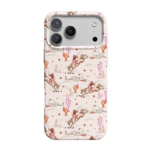 Coque iPhone 17 Pro rigide Casely Cowgirl Canyon d'une finesse exceptionnelle