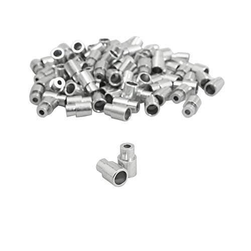 Butée de gaine cyclo l 13mm diam int 6,1mm pour câble de frein de cyclomoteur