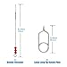 YZD Fly Tying Bobbins - Super Smooth Tying Tools with Bobbin Threader - 4 Tools + 6 Thread