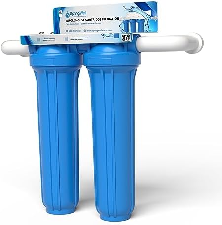 SpringWell Whole House Water Filter Cartridge System - Carbon + S...
