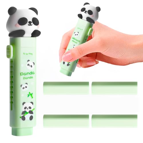 WeddHuis Panda Style Erasers and Refills – Cute Kawaii Eraser Set WeddHuis Panda Style Erasers and Refills – Cute Kawaii Eraser Set