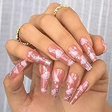 Uso conveniente: después de reparar las uñas con una almohadilla de manicura, seleccione la rodaja de uña adecuada y pegue la uña falsa en su uña con pegamento de gelatina (con una mini lima y una hoja de adhesivo para uñas)