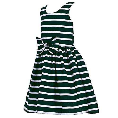 Image of Casual Frock for Baby Girls,Blue Printed and Olive Printed,Pack of 2