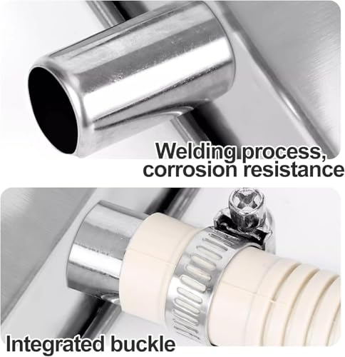 Bac de récupération des condensats en acier inoxydable durable pour climatiseur split - 4