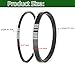 Dr.Acces Golf Cart Clutch Drive Belt and Golf Cart Starter Generator Belt Kit Compatible with Yamaha G2/G5/G8/G9/G11/G14/G16/G20/G22 /G29/Drive OEM#J38-46241-00,J38-81173-00