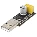 Produktbild JENOR ESP-01 Programmieradapter USB Zu ESP8266 Wireless Wifi Development Board Module