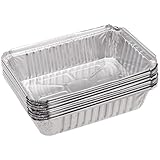soldbbq Drip Pans for Char-Broil 2425514W12 Big Easy Grease Tray, Aluminum BBQ Foil Pans, Disposable Grease Trays Replacement Parts for Charbroil The Big Easy Oil-Less Turkey Fryer,10PCS