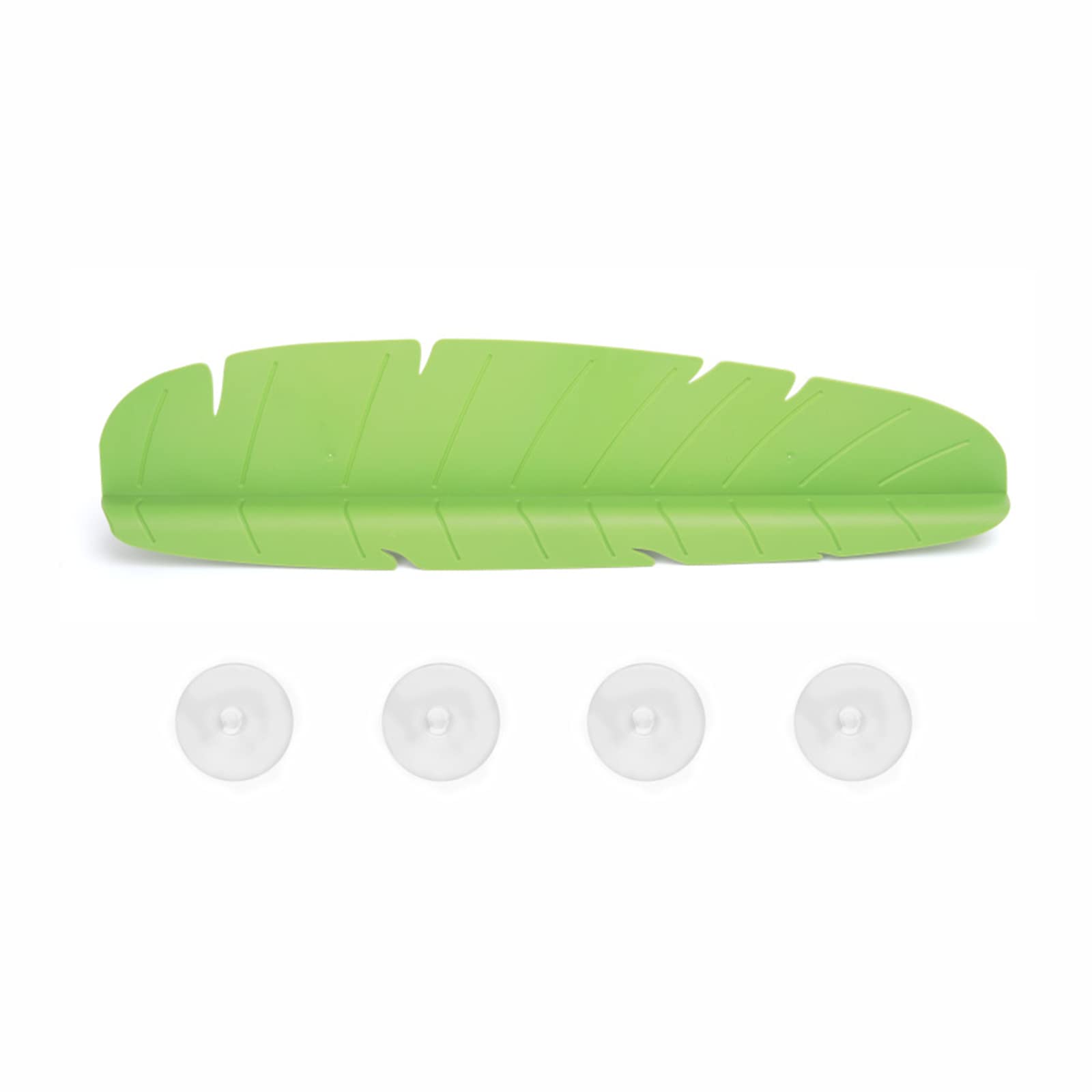 Tsophreniq Banana Kitchen Baffles Sink Countertop Water Blocking Suction Cup Baffle Plate Sink Washing Splash-proof Clapboards Splash Guard