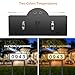 Solar House Humbers for Outside, Illuminated House Numbers with Cool White & Warm White, Solar Address Sign IP65 Waterproof, Address Plaques Wall Mounted/In Ground, Solar Address Signs for Yard