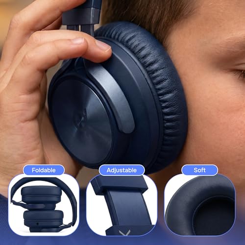 Image of ARTIX Wireless Headphones for Kids Bluetooth Headphones for School (Blue)