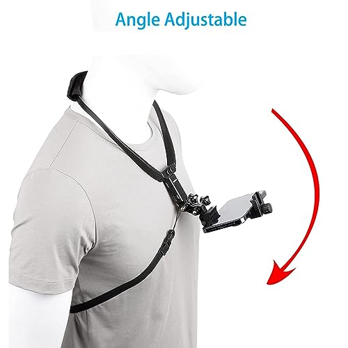 Support de tête de smartphone PellKing fixation bandeau POV Vlog pour iPhone et caméra Hero - 6