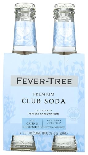 Fever-Tree Club Soda, 4 pack, 6.8 fl oz each