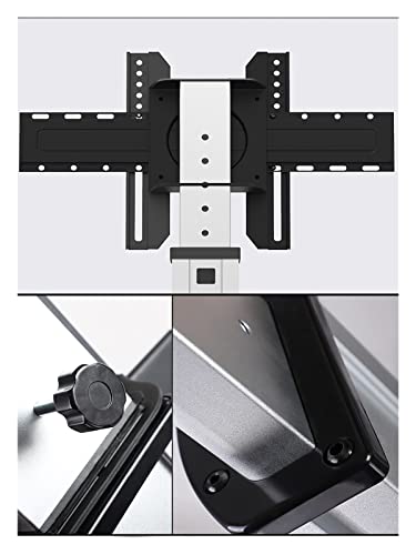 Soporte móvil para TV de 37" a 70" con ruedas y base miniatura 6