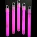 Glow Sticks Bulk Wholesale, 50 4" Pink Glow Stick Light Sticks. Bright Color, Kids Love Them! Glow 8-12 Hrs, 2-Year Shelf Life, Sturdy Packaging, GlowWithUs Brand