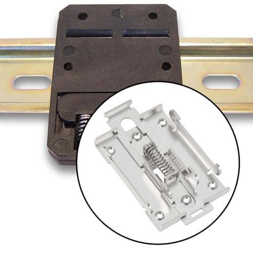 VGOL 5 Stück 35 Mm DIN-Schienen-Montageclip für Einphasiges Halbleiterrelais