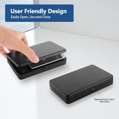 Vitafit 500 g digitale zakweegschaal met 0,01 g, hoge nauwkeurigheid door ingebouwde libel, precisieweegschaal, gramweegschaal voor meerdere functies: keuken, levensmiddelen, sieraden, laboratorium, - Afbeelding 5