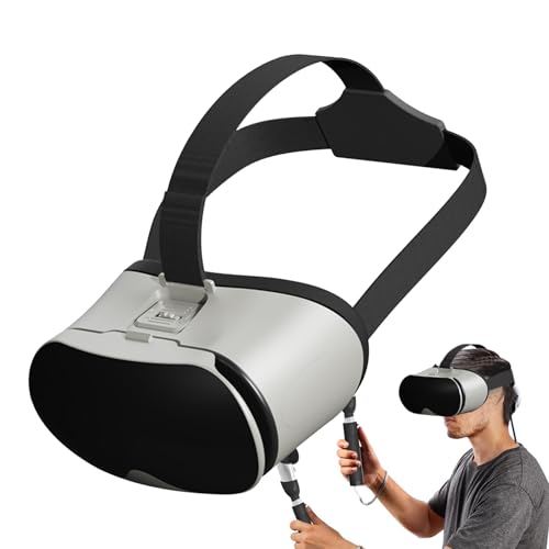 Gafas de Realidad Virtual - Auriculares VR Virtual Reality Goggles - de Juegos VR, Auriculares de Realidad Virtual para teléfonos móviles, Juego de Realidad Virtual portátil para Principiantes