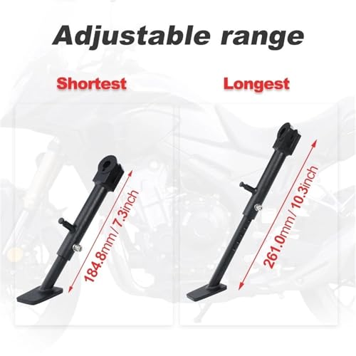 Support latéral pour moto CB500F élargi et antidérapant - 5