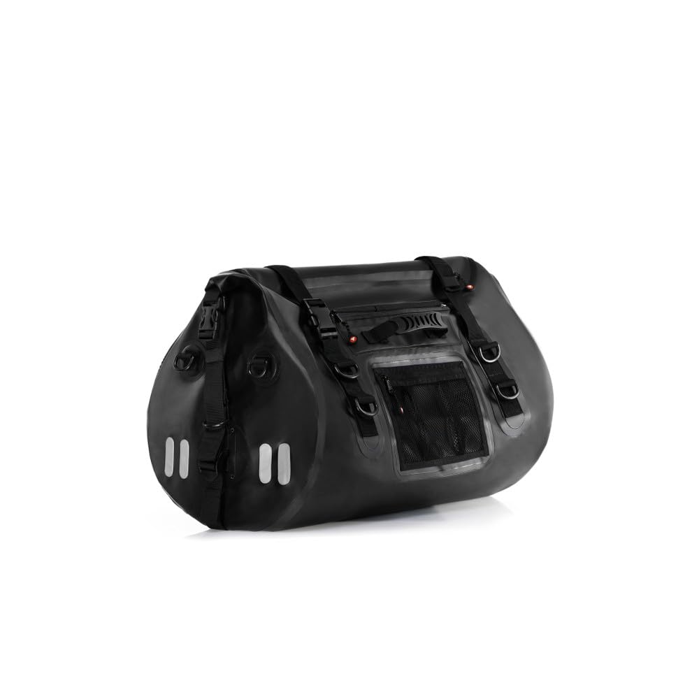 Dainese - Explorer WP Duffel Bag 45L, Bolsa de Viaje para Moto, Material Impermeable, PVC, para Hombres y Mujeres, Negro, N