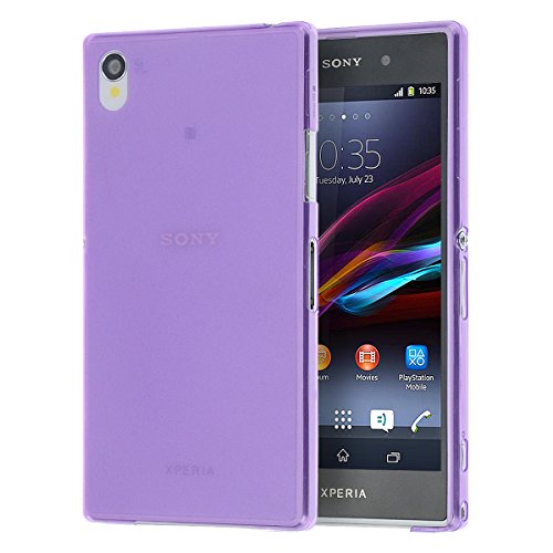 doupi UltraSlim Funda para Sony Xperia Z2 (5,2 Pulgadas), Finamente Estera Ligero Estuche Protección, Morado