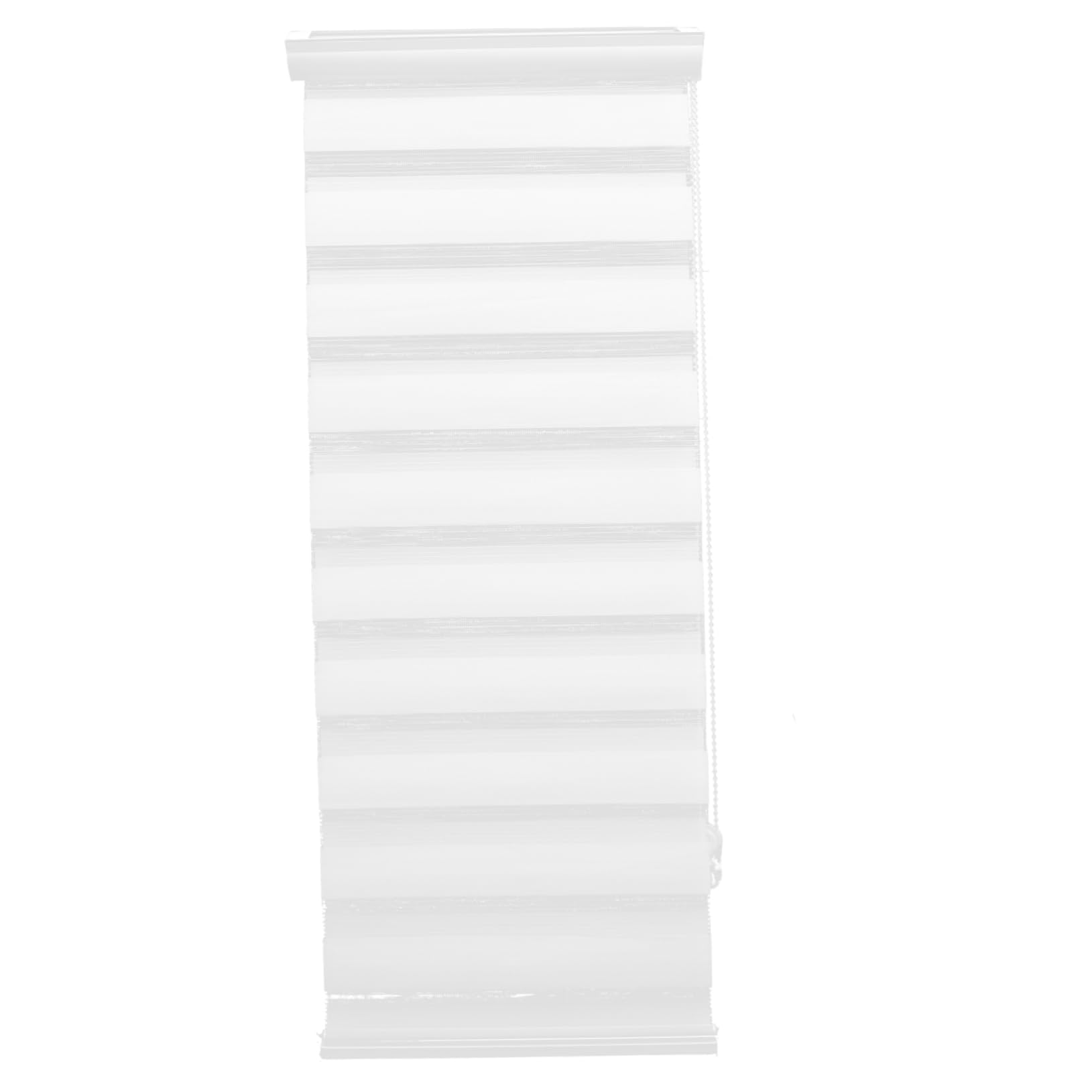 Voilage à lames sans perçage double protection lumière naturelle